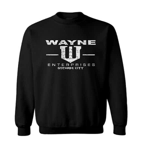 Wayne Enterprises - Movie Buff Parody Cool Superhero Toddler Crewneck Sweater - Picture 1 of 8