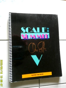 Scale The Summit Chris Letchford  Guitar Tab Tablature Song Book New 2015 Signed - Picture 1 of 1