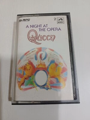 Queen A Night at the Opera RARE orig Cassette tape INDIA indian  1992 - Image 1 of 3