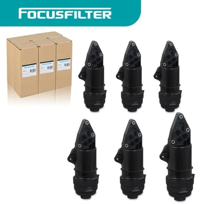6× FOCUSFILTER 06E115405C Premium Oil Filter Housing Cap for Audi A6 Porsche VW - Imagem 1 de 4
