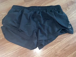 Nike Womens Small Black Activewear Gym Shorts (EX COND) - Picture 1 of 2