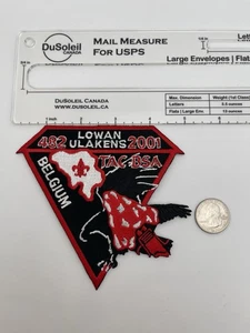 OA BSA BLACK EAGLE LODGE 482 TRANSATLANTIC COUNCIL 2001 BELGIUM BOY SCOUT EVENT - Picture 1 of 2