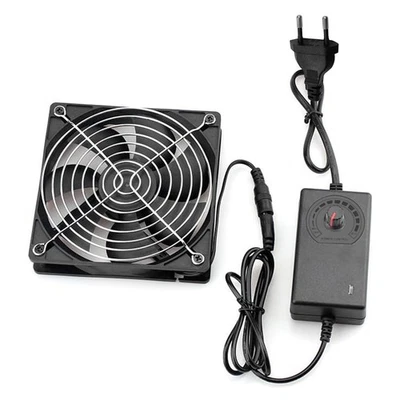 USB PC Ventilator lüfter 120mm Leise Gehäuselüfter Einstellbare Fan 12V - Bild 1 von 4