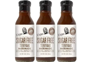 G Hughes zuckerfreie Original Teriyaki Sauce 13 oz (3er Pack) - Bild 1 von 1