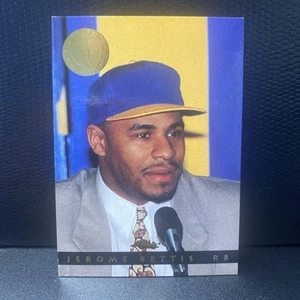 Tarjeta de fútbol americano clásica 1993 Jerome Bettis (RC) #26 Notre Dame Rams Steelers Salón de la fama - Imagen 1 de 2