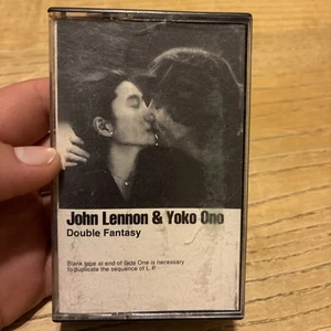 John Lennon and Yoko Ono Double Fantasy Cassette Tape - Picture 1 of 2