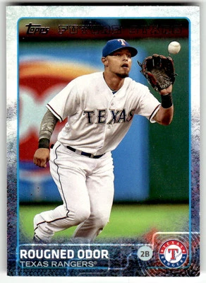 2015 Topps #491 Rougned Odor Texas Rangers Baseball - Image 1 of 2