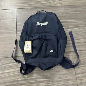 Mochila Nike Marquette Golden Eagles University Heritage 2.0 AZUL NUEVA CON ETIQUETAS - Imagen 1 de 10