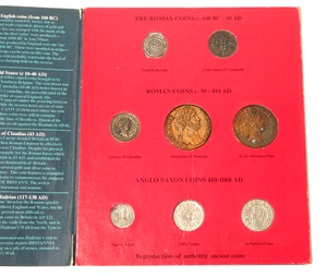 Glendinning Coins of Ancient Britain Sample Pack Celtic Roman Anglo Saxon 100BC - Picture 1 of 5