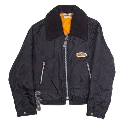 BIGSTAR Womens Aviator Jacket Black Nylon S - Image 1 of 4