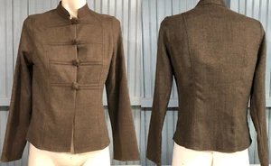 Chaqueta grande de polietileno Forever 21 marrón para mujer - Imagen 1 de 10