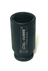 1-3/16" x 1/2" Dr Deep Impact Socket 6-Point, Made of CR-MO and Taiwan, BSS4103 - Picture 1 of 2