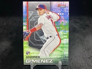 ANDRES GIMENEZ 2021 BOWMAN'S BEST #81 BASE ROOKIE CARD / CLEVELAND GUARDIANS - Picture 1 of 2