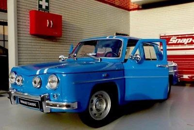 Renault R8 Gordini Blue 1964 Welly G LGB 1:24 Detailed Scale Model Car 24015B - Image 1 of 4