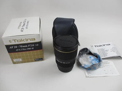 *RARE* Tokina AT-X 270AF Pro II 28-70mm f/2.6-2.8 Minolta AF/Sony A Mount - Image 1 of 4