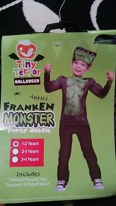 Halloween Frankenstein Monster Party Outfit 1-2 Jahre - Bild 1 von 1