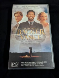 The Legend of Bagger Vance (VHS, 2000) Will Smith, Matt Damon, Charlize Theron - Picture 1 of 1