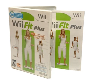 Wii Fit Plus Game Disc Complete (Wii, 2009) Fitness Plus Fun Exercises - Picture 1 of 3
