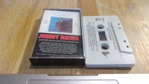 JOHNNY MATHIS GIVE ME YOUR LOVE FOR CHRISTMAS RE COLUMBIA US CASSETTE LP 1969 - Picture 1 of 1