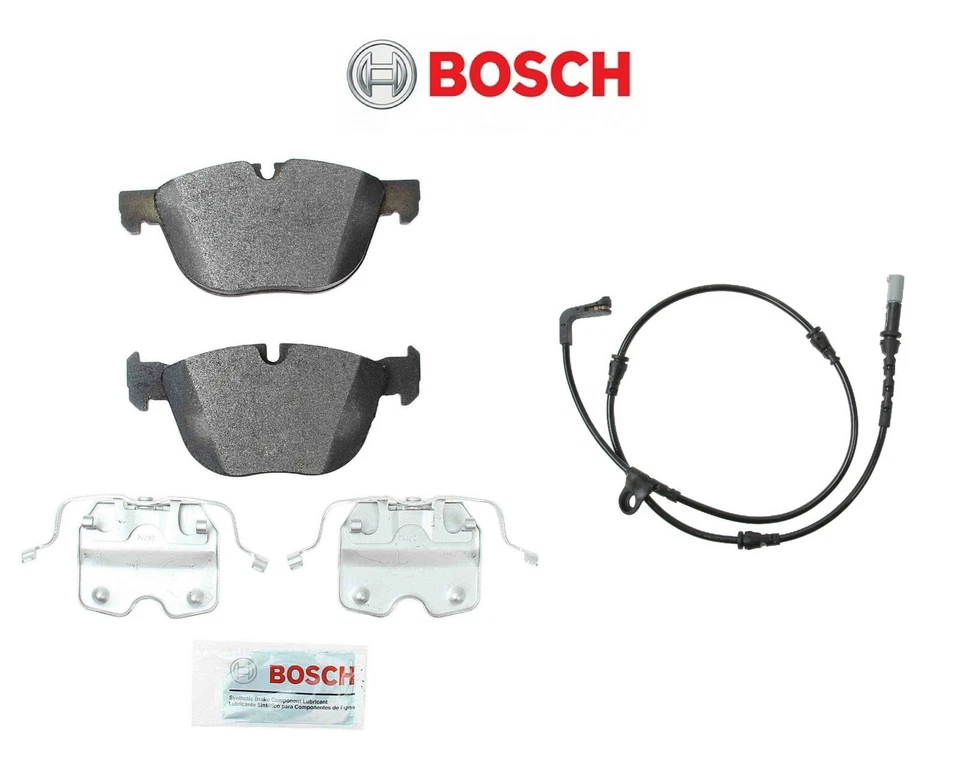 Juego de pastillas de freno delanteras y sensor Bosch Quietcast para BMW E70 E71 X5 X6 xDrive30i 35i Foto 1 de 1