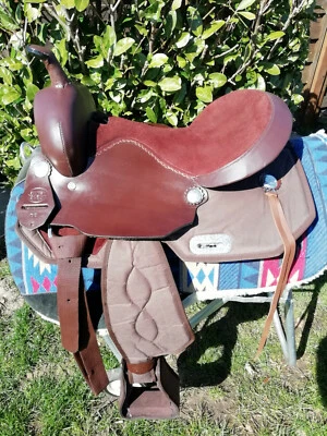 Western Saddle Top Allround Brand Saddle - Equigen Saddlery - The American/Rai - Image 1 of 4