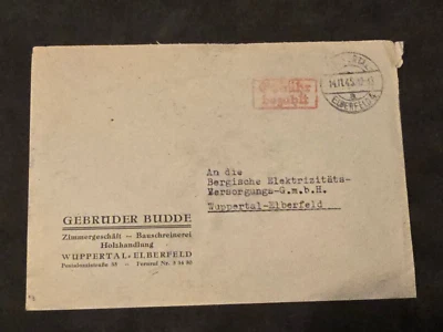 NOV 1945 THIRD REICH NSDAP NAZI GERMAN COVER WWII WW2 - Image 1 of 3