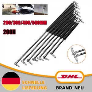 Paar 200N 200/300/400/500mm Gasfeder Gasdruckfeder Gasdruckdämpfer Universal - Bild 1 von 16