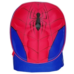 Marvel Spiderman Molded Chest 16" Backpack School Bag, Blue/Red - Picture 1 of 3