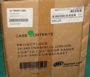 Dexter Schlage J40 CNA 619 J250-009 Corona Door Knob Privacy Lock Satin Nickel - Picture 1 of 2