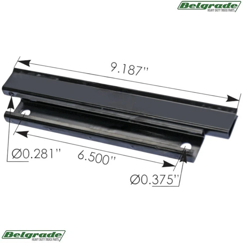 Canal de ventana HLK2476 derecha o derecha reemplaza Kenworth K075471 K0475071 Foto 1 de 1