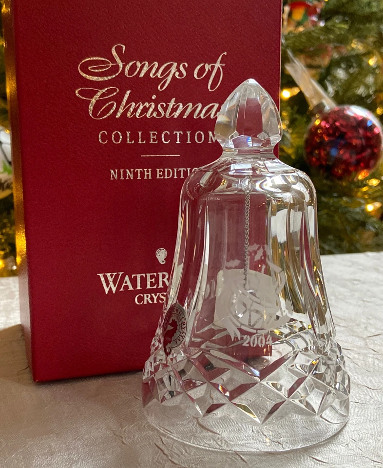 Waterford Songs of Christmas Crystal 2004 Bell 9th Ed Little Drummer Boy