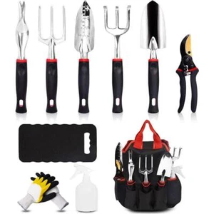 Unbranded Garden Tool Set Heavy-Duty Rust-Resistant Aluminum Non-Slip Handle - Picture 1 of 8
