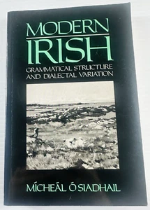 Modern Irish by Mícheál Ó Siadhail | Grammar & Dialekt Study | Linguistics Book - Bild 1 von 4