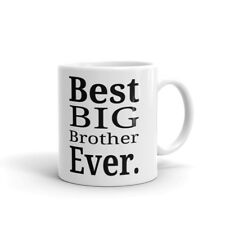 Best Big Brother Ever Birthday Coffee Tea Ceramic Mug Office Work Cup Gift