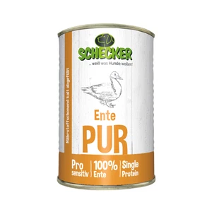 DOGREFORM Ente PUR Nassfutter Hunde 100 % Ente zum Barfen geeignet  6 x 410 g - Bild 1 von 3