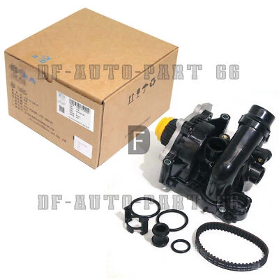 Conjunto de termostato de bomba de agua de metal OEM para VW Passat GTI Tiguan Jetta 1.8 2.0 Foto 1 de 4