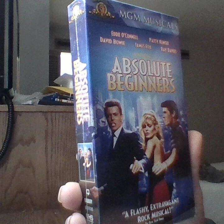 Absolute Beginners (New Sealed VHS 1986) David Bowie, Rock Musical Teen Movie - Image 1 of 1