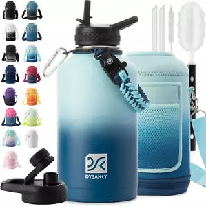 Insulated Water Bottle | Thickened Stainless Steel Vacuum Metal Thermos | Portab - Picture 1 of 12
