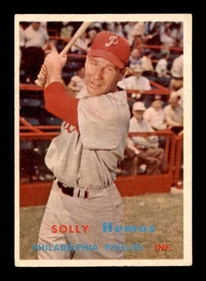 1957 Topps #231 Solly Hemus   VG/VGEX X3504852 - Image 1 of 3