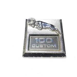 81-93 Dodge Ram D100 W100 Left Driver Emblem Fender Custom Emblem - Picture 1 of 4