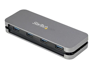 StarTech.com 4 Port USB 3.0 Hub 5Gbps 4A 11in Cable 5 Gbps 5 4-Port - Bild 1 von 8