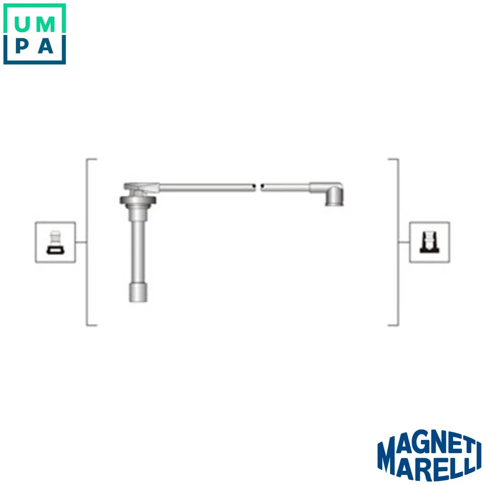 IGNITION CABLE KIT 941319170099 FOR HONDA CRX/Mk/II CONCERTO D16Z5/6/8/9D16A - Image 1 of 4