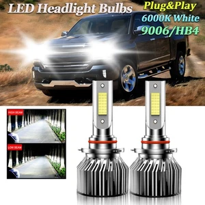 9006/HB4 LED Headlight For Chevy Silverado 1500 3500 Classic 2007 Low Beam - Picture 1 of 10