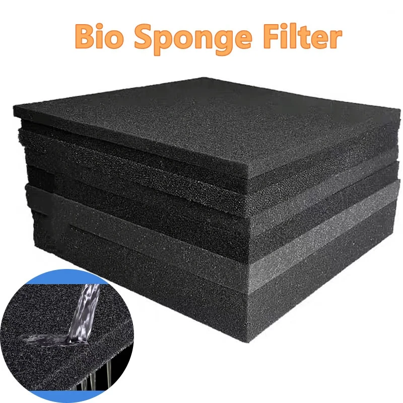Bio Sponge Filter for Aquarium Tank Accessory Multiple Size Biochemical Cotton - Image 1 of 4