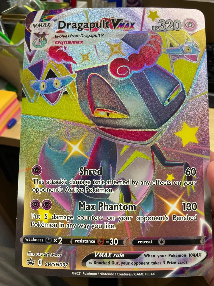 Pokemon - Dragapult VMAX - SWSH097 SWSH097 - Jumbo Cards Holofoil - Image 1 of 2