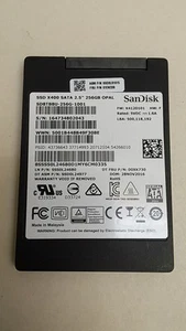 Unidad de estado sólido SanDisk SD8TB8U-256G X400 256 GB 2,5" SATA III - Imagen 1 de 3