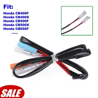Arnés de cableado conector luces de señal de giro para Honda CB500F CB650F/R CB1000R Foto 1 de 4