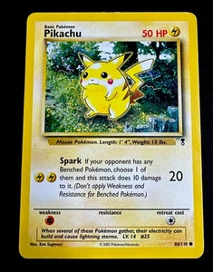 Pikachu 086/110 MP Legendary Collection Pokemon Card Moderate Play - Picture 1 of 1