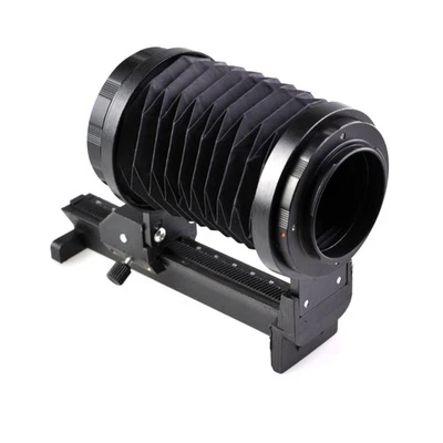 Black Macro Entension Bellows Camera Accessories For Nikon F Mount Lens - Image 1 of 4