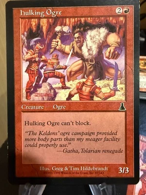 MTG Magic the Gathering Urza's Destiny Hulking Ogre - Image 1 of 2